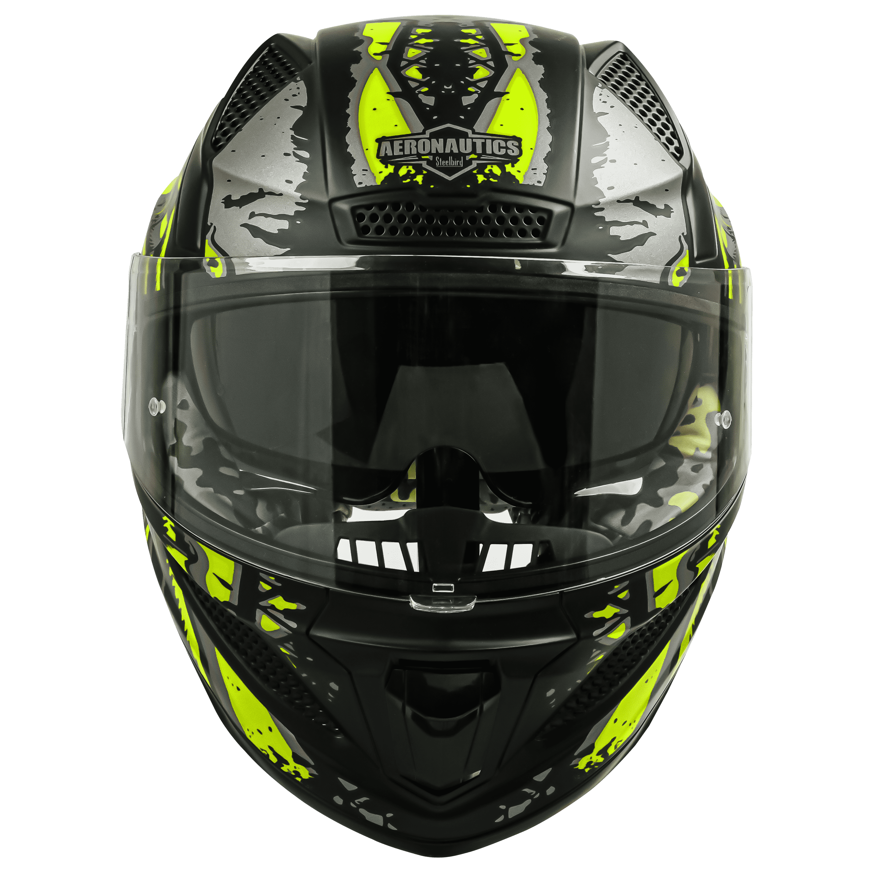 SBH-25 ISS PREDATOR GLOSSY BLACK WITH NEON